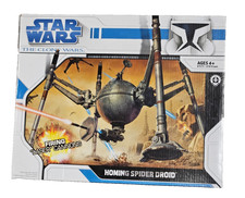 2008  Star Wars  Clone Wars Homing Spider Droid  Hasbro Action Figure Vehicle
