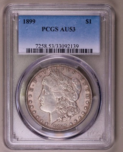 1899-P Morgan Dollar PCGS AU53 ***RARE ORIGINAL BETTER DATE COIN***