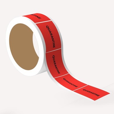StickerJet OSHA Quality Control Labels 2''x3''   500/Roll Paper Stickers