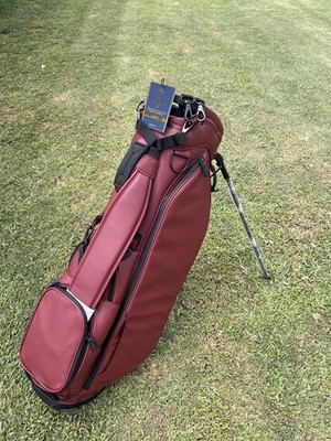 Callaway Golf LTD Summit Collection Stand Bag COLOR: Red Wood Top