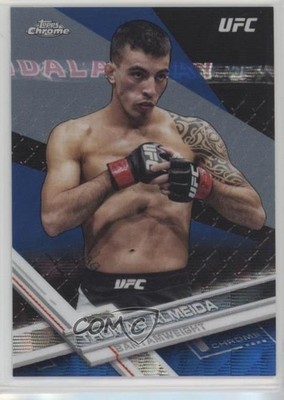 2017 Topps Chrome UFC Blue Wave Refractor 11/75 Thomas Almeida #90 1h5