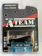 1/64 GREENLIGHT 1983 GMC VANDURA VAN "THE A-TEAM" Chase Green Model Series 19