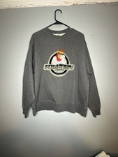 Vintage 2000 Warner Bros. Studio Store Foghorn Leghorn Embroidered Crewneck Swea