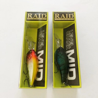 RAID JAPAN LEVEL CRANK MID LCM 016. SOFT SHELL LCM 020. CLOWN 007