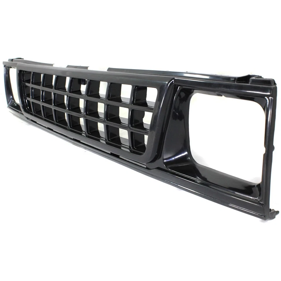 NEW Front Grille Painted Black Shell and Insert For 90-92 Mitsubishi Mighty Max Foto 4 de 4