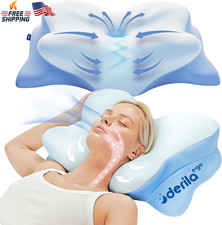 Ergo Cervical Memory Foam Neck Pillow 21x14 Inch Contour