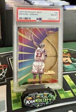 1997 Topps Bowman’s Best Michael Jordan #96 PSA GRADED 8