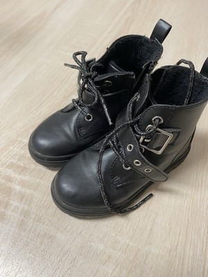   Boots Stiefel Kinder Gr. 25 mit seitlichem Reißverschluss  