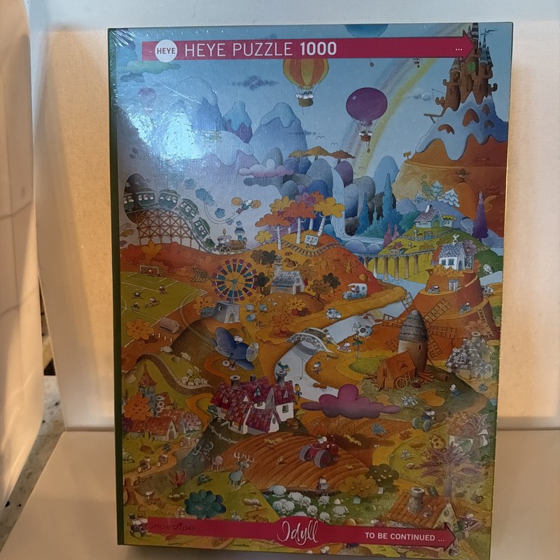 Puzzle 1000 Heye  Idylla -brand New Sealed” By The field”