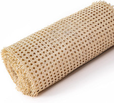 24" Width Rattan Cane Webbing Rattan Cane Webbing Roll 15 Feet Hexagon Weave Mes