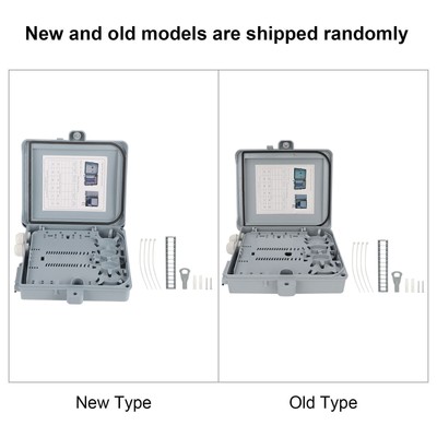 Fiber Optical Terminal Box 12 Core FTTH Fiber Optic Distribution Enclosure IP65