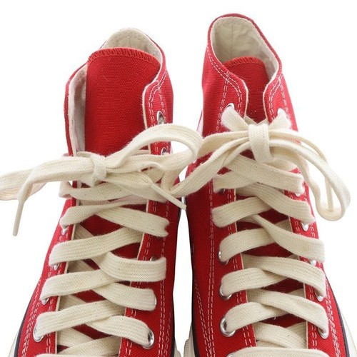 Women 8.0US Converse Cons Chuck Taylor Canvas Hi Addict Sneakers Red /Ssh Women' - Picture 5 of 8