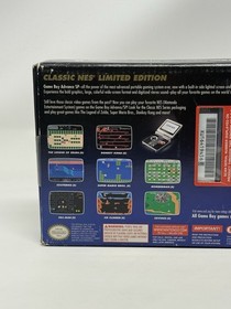 NES Classic Game Boy Advance SP System Console NEW Factory Sealed In Box Rare