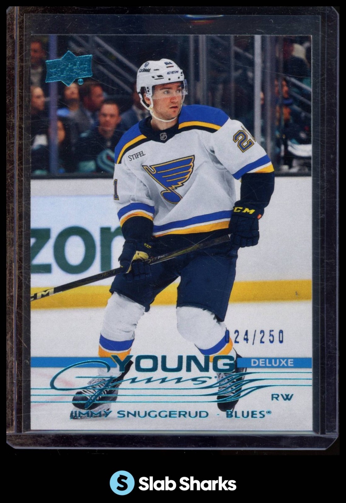 2025 UPPER DECK SERIES 1 #207 JIMMY SNUGGERUD DELUXE YOUNG GUNS /250