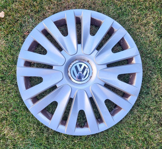 Original Volkswagen Golf VI 5K Radkappe 15 Zoll 5K0601147H Straßen Fund