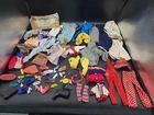 Barbie Doll Clothes Lot With Carry Case, Vintage To Modern. MG