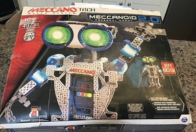 Meccano Tech Meccanoid 2.0 Personal Robot #16402 Maker System Kit (Tested Works)