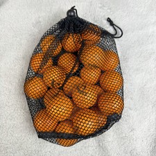 Lot of 23 Orange Callaway Practice Golf Balls Range Balls Mixed Condition