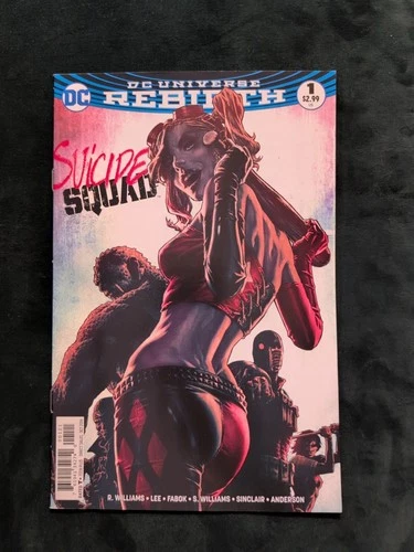 SUICIDE SQUAD #1 LEE BERMEJO VARIANT HARLEY QUINN