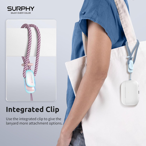 2 Pack Phone Lanyard, Phone Wrist Strap, anti Theft Phone Strap, Phone Charm wit - 第 3/12 張圖片