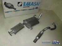 Imasaf Auspuff Mitteltopf+Endtopf FüR Terrano Ii 2.7 Td 4WD 96-99 | 3TüRer