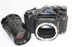 Pentax 6x7 67 Eye Level Medium Format Film Camera + Takumar 200mm F/4 Lens