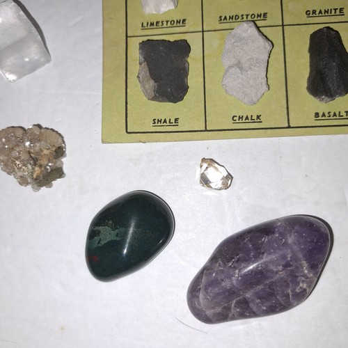Lot unbekannt natürliche Mineralsteine Kristalle Edelstein Achat Geoden Quarz siehe Bilder - Bild 5 von 19