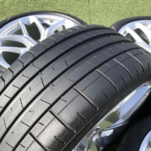 19 RUEDAS LAMBORGHINI NEUMÁTICOS LLANTAS OEM SET HURACÁN PLATA STOCK FÁBRICA EVO LP580 - Imagen 12 de 20