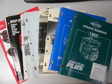 Briggs Stratton Update Seminar Manual Lot 1986, 1987, 1989, 1992, 1993