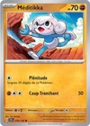 Carte MÉDITIKKA 078/142 Pokémon Couronne Stellaire EV07 Neuve SCR FR