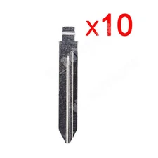 10x Uncut Remote Flip Folding Key Blade For Chrysler Dodge Jeep XH-Y157 CY24 US