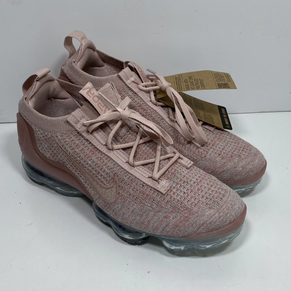 Nike Air Vapormax 2021 Flyknit Pink Rose Womens Size 11 Athletic Shoe DJ9975 600