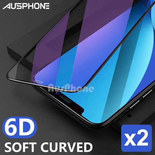 2xFor iPhone 15 14 13 12 11 Pro XS Max XR 8 Plus Screen Protector Tempered Glass - Picture 1 of 13