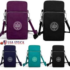 US Women Cell Phone Purse Wallet Handbag Case Small Shoulder Bag Cross-body Girl