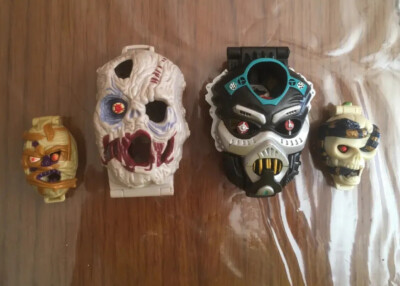 Mighty Max 4 Horror Shells Mattel