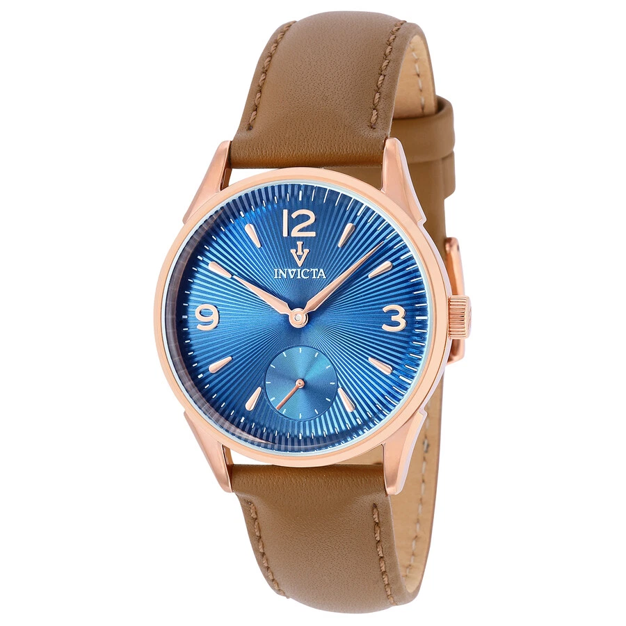 Navy blue top invicta watch
