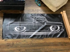 BIG BANNER 1st Gen C-10 Chevy GMC Truck 1960-1966 Chevrolet C10 Shortbed 64 65