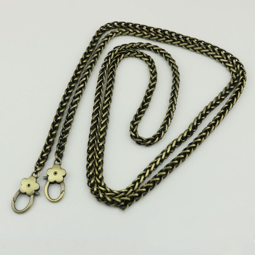 Replacement Metal Purse Chain Strap Handle Shoulder Crossbody Bag Handbag 120cm - Picture 10 of 10