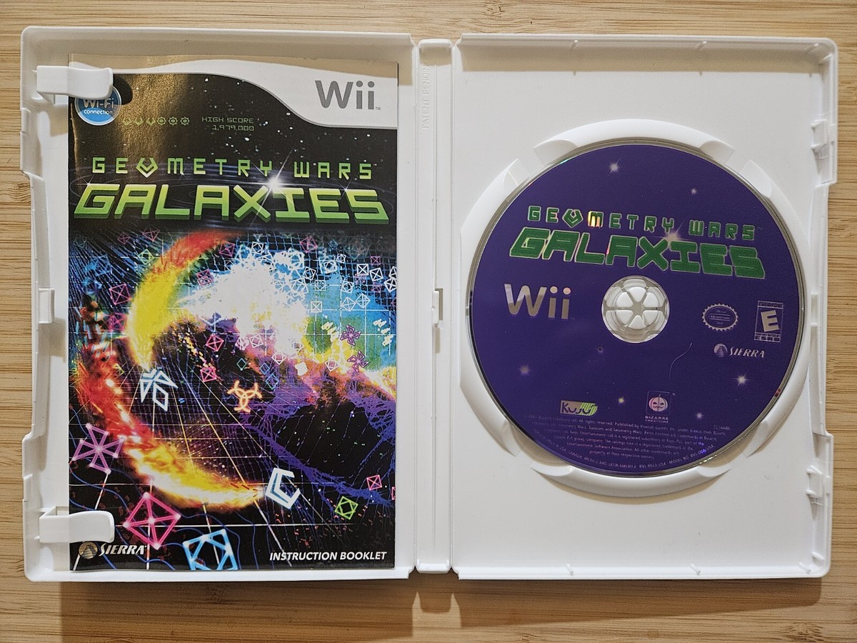Geometry Wars Galaxies (Nintendo Wii, 2007) 20626727440| eBay