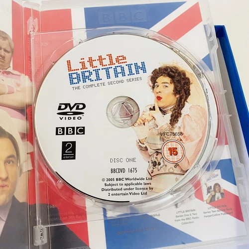 Little Britain: Series 1 and 2 DVD - Matt Lucas David Walliams cert 15 (4 discs) - Picture 4 of 4