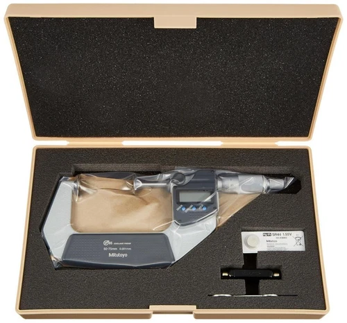Mitutoyo Digimatic Micrometer 323-252-30 GMA-75MX Tooth Thickness Measurement