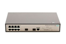 HPE OfficeConnect 1920 8-Port Gigabit Network Switch P/N: JG920A Tested Working