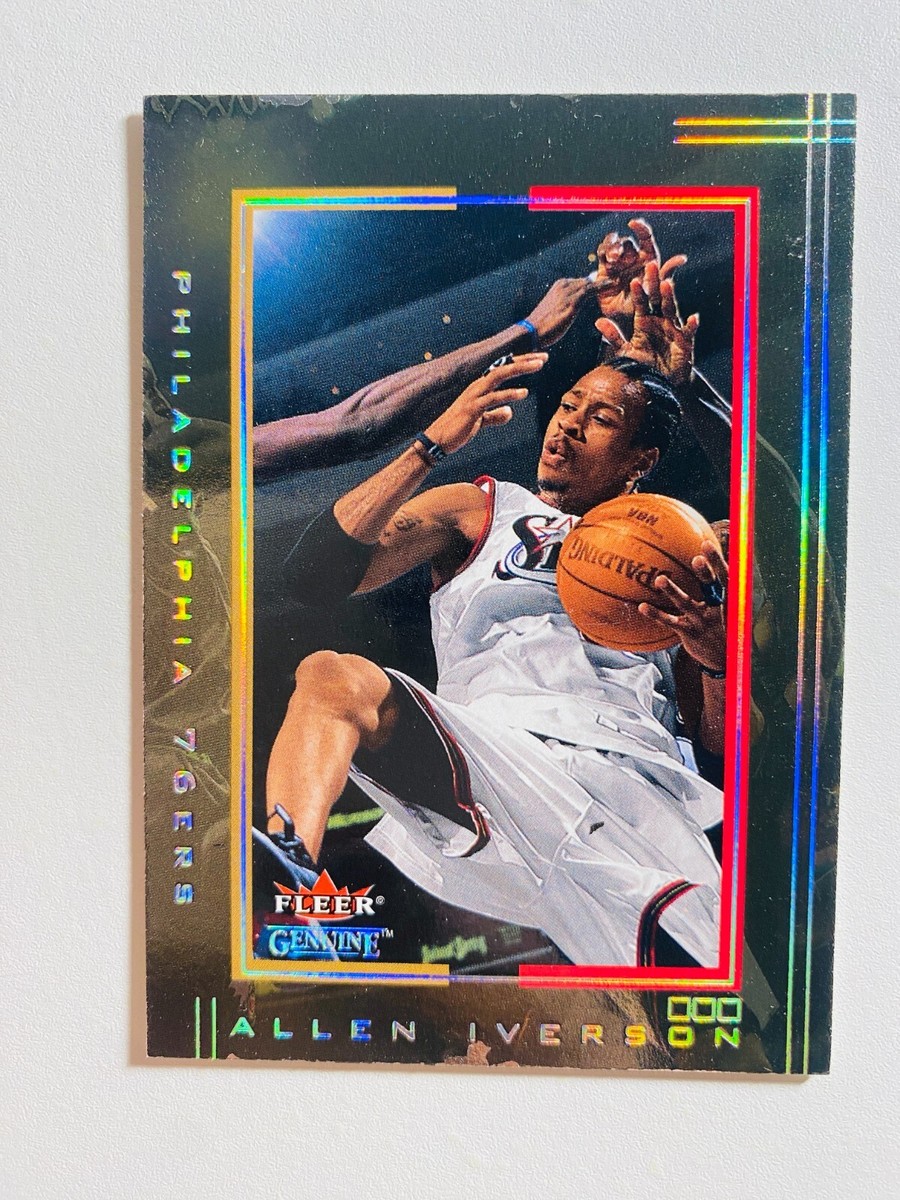 2001-02 FLEER GENUINE #29 ALLEN IVERSON NM-MT NBA BASKETBALL