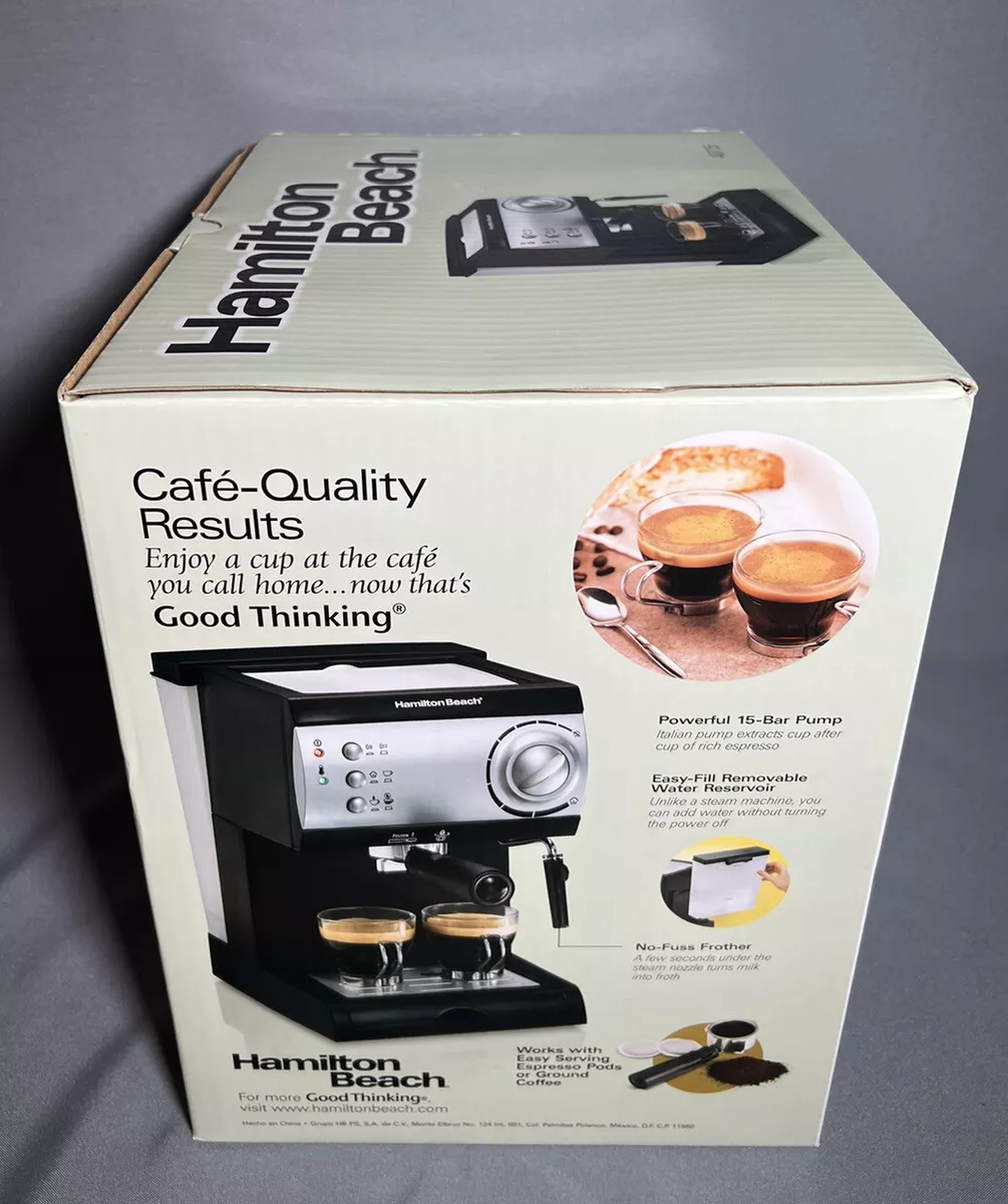 Hamilton beach clearance espresso maker 40715