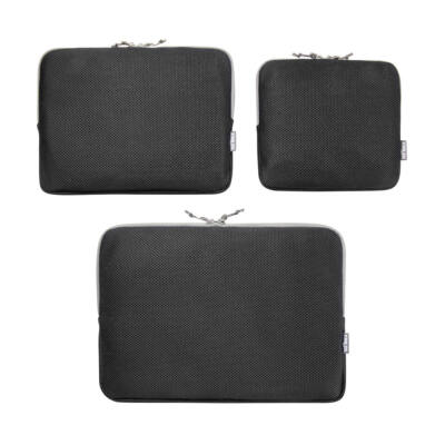 EDC Outdoor Organizer gepolsterte 3 Netztaschen- Tatonka Air Mesh Pocket Set III