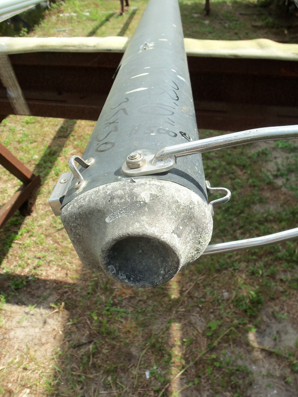 28'10" Sailboat Mast Extrusion Aluminum Mast Boat Mast eBay