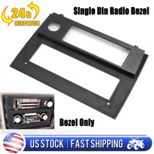 Single Din Radio Bezel For 78-85 Chevrolet Monte Carlo Radio Opening 180 X 50 Mm