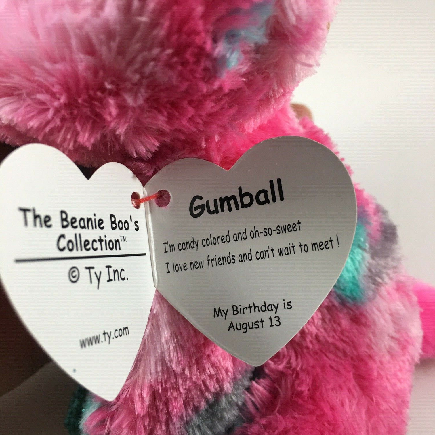 TY Beanie Boos GUMBALL the Unicorn (6 Inch) Plush Stuffed Animal Toy NEW MWMTS