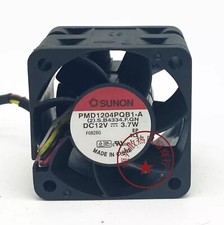 SUNON PMD1204PQB1-A DC12V 3.7W 40 40 28MM Server Cooling Fan