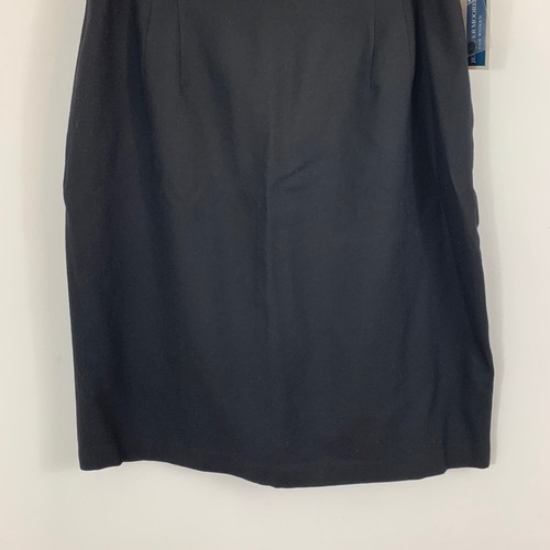 NEW Jennifer Moore Black Maxi Skirt Size 24W Wool Long Modest Work Professional - Picture 3 of 9